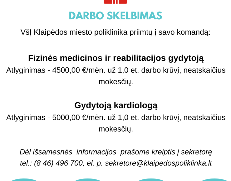 Darbo skelbimas