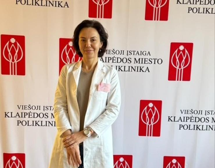 Poliklinikoje – gydytoja endokrinologė 