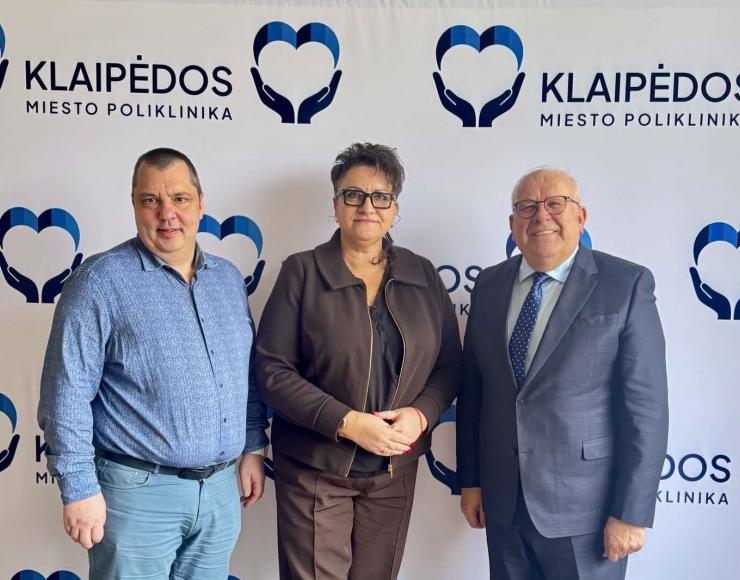 Poliklinikoje lankėsi Seimo Sveikatos reikalų komiteto pirmininkė
