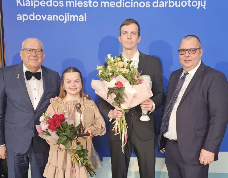 Tarp geriausių Klaipėdos medikų - Poliklinikos atstovai