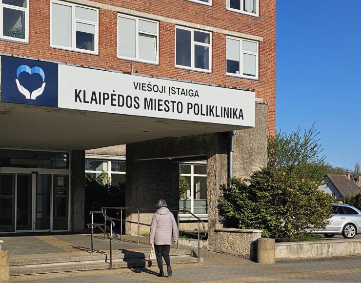 Poliklinikoje aptartas Klaipėdos miesto savivaldybės lūkesčių projektas