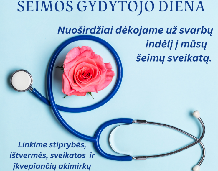 Su Tarptautine šeimos gydytojų diena!