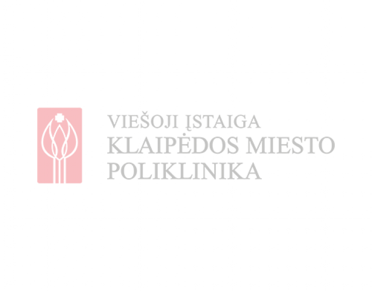 Organizuojamas konkursas viešosios įstaigos Klaipėdos miesto poliklinikos vyriausiojo finansininko pareigoms eiti, pastovioji darbo užmokesčio dalis 4216,84 eurai.